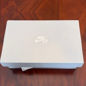 Nike Air Force 1 White Shoe Box